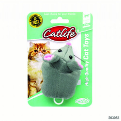 CATLIFE 203083 Kediler için Titreşimli Fare Oyuncak