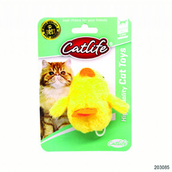 CATLIFE 203085 Kediler için Titreşimli Civciv Oyuncak