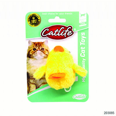 CATLIFE 203085 Kediler için Titreşimli Civciv Oyuncak - 1