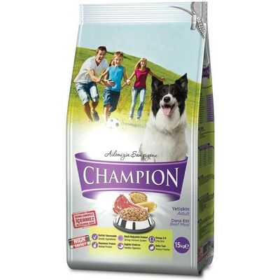 Champion Dana Etli Köpek Maması 15kg - 1