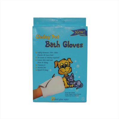 Cleday Bath Gloves Islak Banyo Eldiveni 6 lı