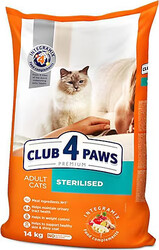 Club4Paws Premium Dana Etli Yetişkin Kedi Maması 14 Kg