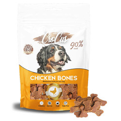 CroCus - Crocus Chicken Bones Tavuk Etli Tahılsız Köpek Ödülü 80g
