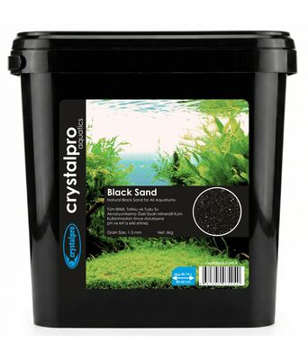 Crystalpro Black Sand 12 Kg (Siyah Kum) - 1