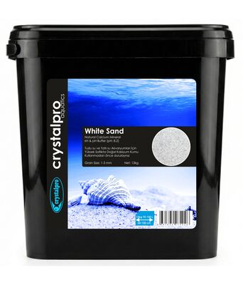 Crystalpro White Sand Kalsiyum Kumu 12 Kg - 1