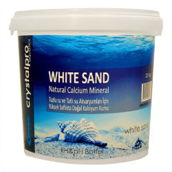 Crystalpro - Crystalpro White Sand Kalsiyum Kumu 25 Kg