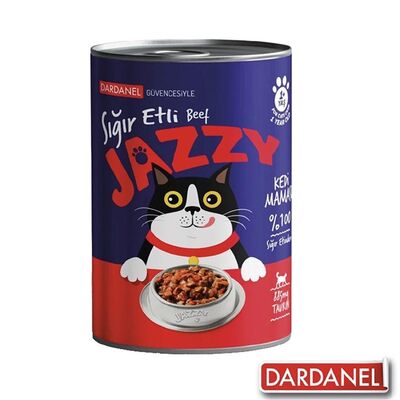 Dardanel Jazzy Kedi Maması Etli 400gr - 1