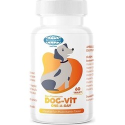 Biyoteknik - Dog-Vit One A Day - Multivitamin (60 Tablet)