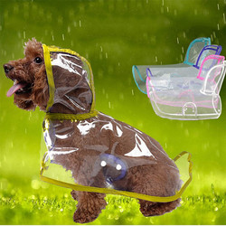 Little Friends - Küçük Irk Şeffaf Köpek Yağmurluğu s
