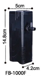 Dophin FB1000F İç Filtre 300l/h - 1