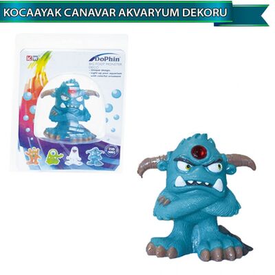 Dophin Kocaayak Canavar Akvaryum Dekoru - 1