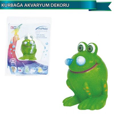 Dophin Kurbağa Akvaryum Dekoru - 1
