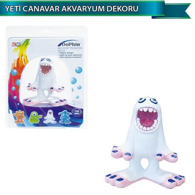 Dophin Yeti Canavar Akvaryum Dekoru - 1