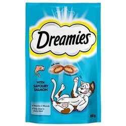 Dreamies Kedi Ödül Somonlu 60 gr - Thumbnail