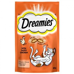 Dreamies - Dreamies Kedi Ödül Tavuklu 60 gr