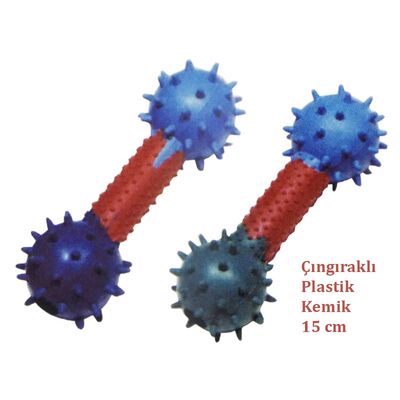 Eastland Çıngıraklı Plastik Kemik 15cm - 1