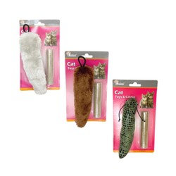 Eastland Kedi Otlu Fare Kedi Oyuncağı 4x17cm