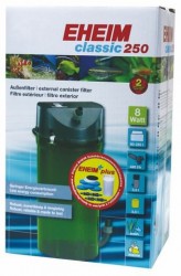 Eheim - Eheim CLassic 250 2213-05 Dış Filtre 8 W-250 L-440 L/s Musluklu&MedSet