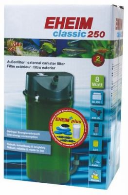 Eheim CLassic 250 2213-05 Dış Filtre 8 W-250 L-440 L/s Musluklu&MedSet