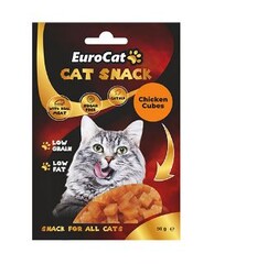 EuroCat - EuroCat Chicken Cubes Kedi Ödül 50gr 