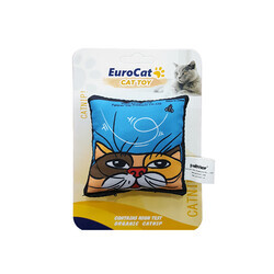 EuroCat - EuroCat Kedi Oyuncağı Mavi Yastık