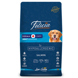 Felicia - Felicia 15 Kg Yetişkin Somonlu M/Large Az Tahıllı Breed HypoAllergenic Köpek Maması