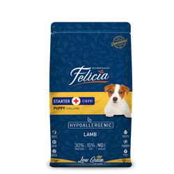 Felicia 3 Kg Yavru Kuzulu Small/Mini Az Tahıllı HypoAllergenic Köpek Maması - 1
