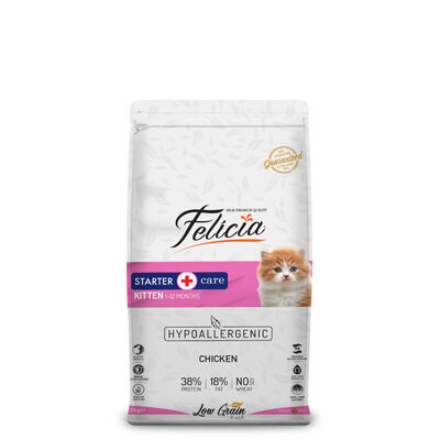 Felicia Az Tahıllı Tavuklu Yavru Kedi Kitten Kedi Maması 2kg - 1