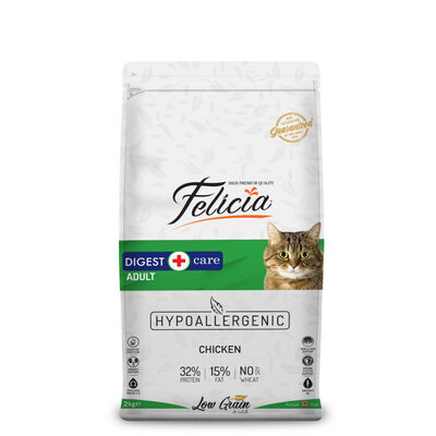 Felicia Az Tahıllı Tavuklu Yetişkin Kedi Maması 2kg - 1