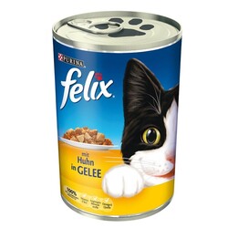 Nestle Purina - Felix Jöle İçerisinde Tavuklu Kedi Konservesi 400gr