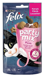Felix Party Mix Orijinal Lezzetler Ödül Maması 60g Tavuk Peynir Hindi