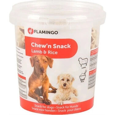 Flamingo Chew'n Bones Kuzulu ve Prinçli Köpek Ödül Maması 500 gr - 1