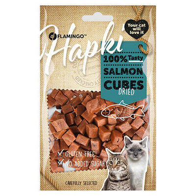 Flamingo Hapki Somon Kedi Salmon Cubes 85gr - 1