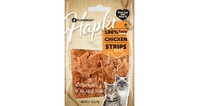 Flamingo Hapki Tavuk Kedi Chicken Strips Dried 50gr - 1