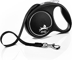 Flexi Black Design 5 m Şerit Tasma L Mavi