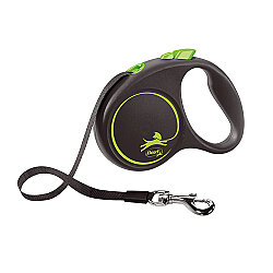 Flexi Black Design 5 m Şerit Tasma S Yeşil