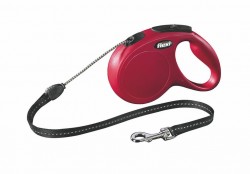 Flexi - Flexi New Classic 5 m İp Tasma M Kırmızı