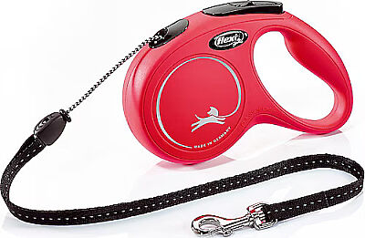 Flexi New Classic 5 m İp Tasma M Kırmızı - 1