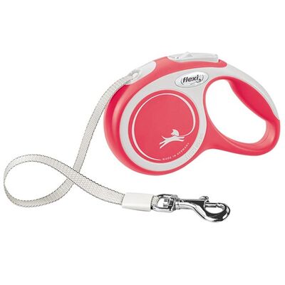 Flexi New Comfort 5 M Şerit Tasma Kırmızı 
