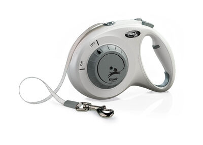 Flexi Selecet Açık Gri 7 Mt şerit Tasma - 1