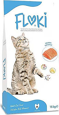 Floki Yetişkin Kedi Maması Somonlu 15 Kg - 1