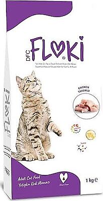 Floki Yetişkin Kedi Maması Tavuklu 1 Kg - 1
