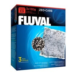 Fluval - Fluval C3 Zeo Karbon 3x130gr
