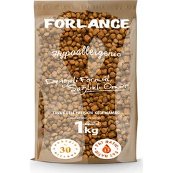 Forlance Tavuk Etli Yetişkin Kedi Maması 1kg Şeffaf Poşet