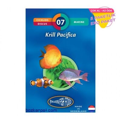 Frozen Fish Food Krill Pacifica Donmuş Yem - 1