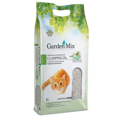 Garden Mix Bentonit Marsilya sabunu İnce 5lt Kedi Kumu - 1