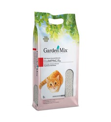Garden Mix - Garden Mix Bentonit Parfümsüz İnce 5lt Kedi Kumu