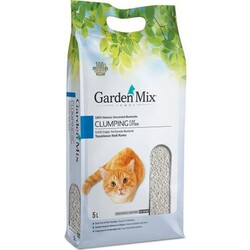 Garden Mix Bentonit Parfümsüz Kalın 5lt Kedi Kumu