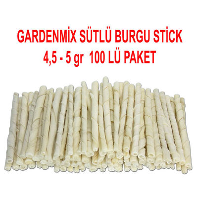 Gardenmix 4,5-5g Sütlü Burgu Stick 100 lü Paket