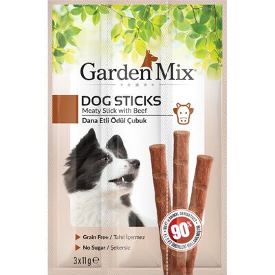 Gardenmix Dana Etli Köpek Stick Ödül 3x11gr  - 1